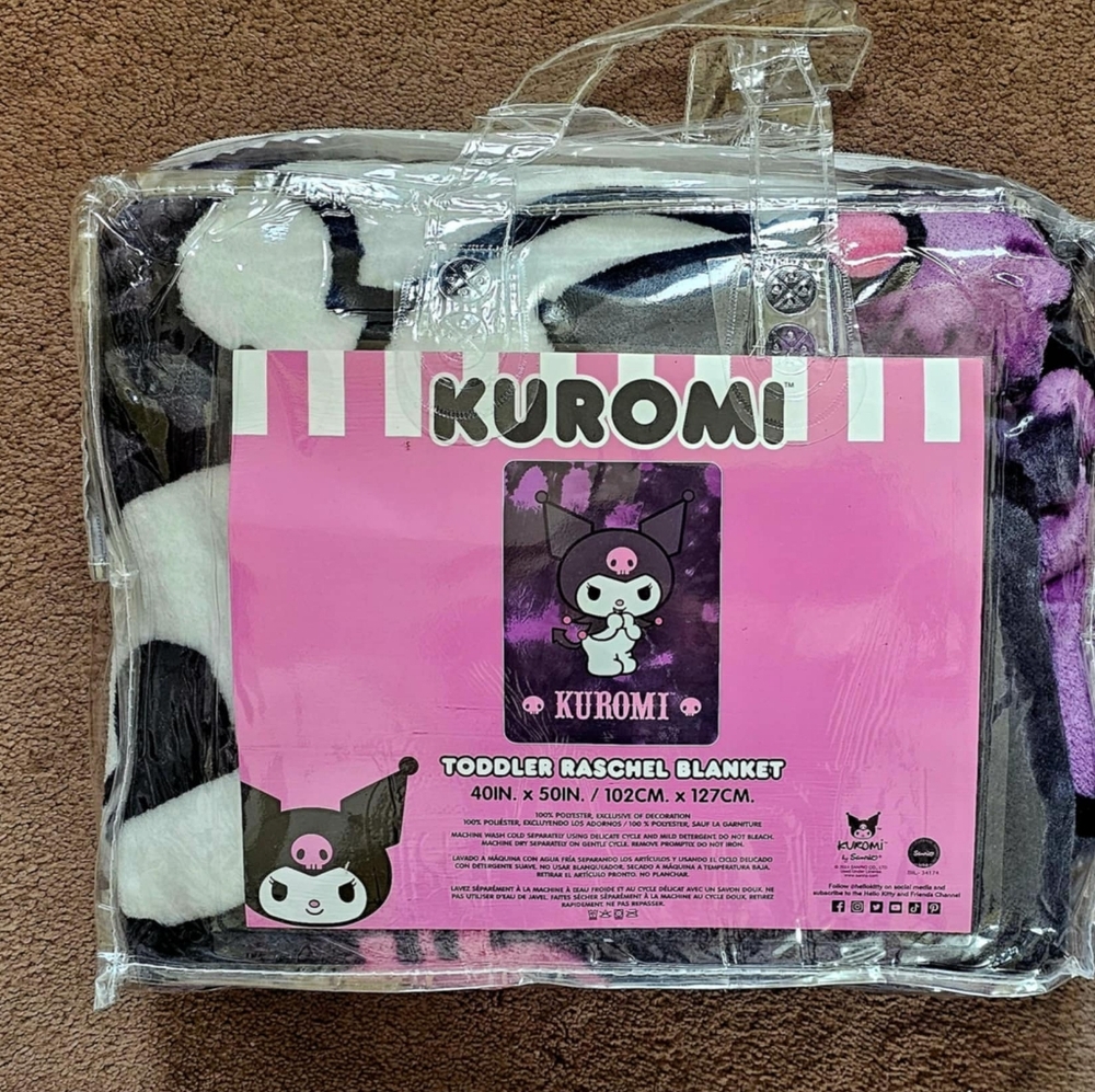 KUROMI BABY/ TODDLER BLANKET